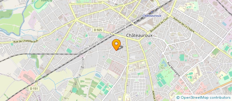 localisation de l'entreprise SCI BOREAL à CHATEAUROUX