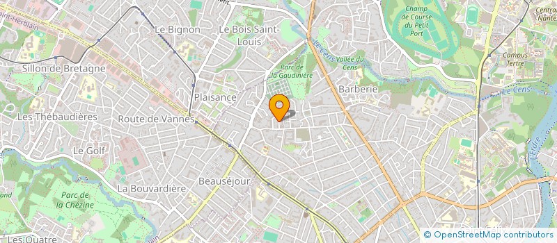 localisation de l'entreprise SCI BOREALIS à NANTES