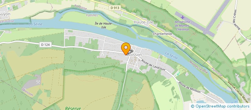 localisation de l'entreprise SCI BOREK J.B  MOISSON