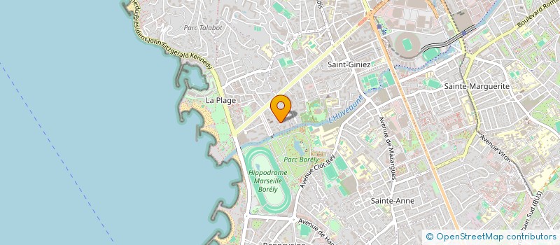 localisation de l'entreprise SCI BORELY LONGCHAMP à MARSEILLE