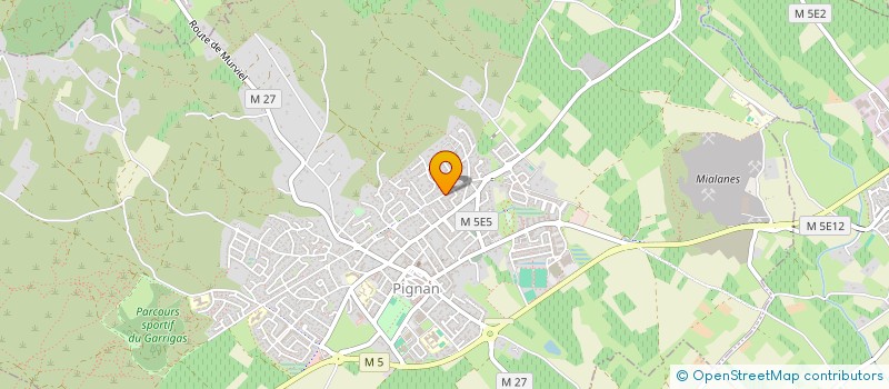 localisation de l'entreprise SCI BORG à PIGNAN
