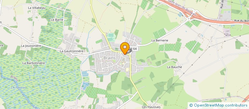 localisation de l'entreprise SCI BORG-CHAPUIS  BRAINS