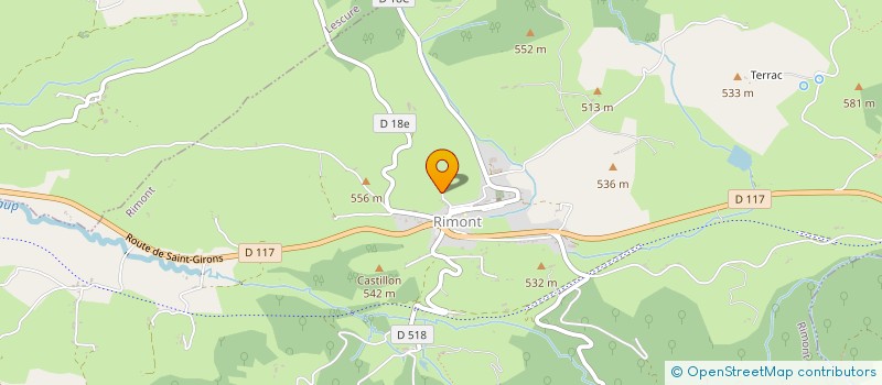 localisation de l'entreprise SCI BORGES à LESCURE
