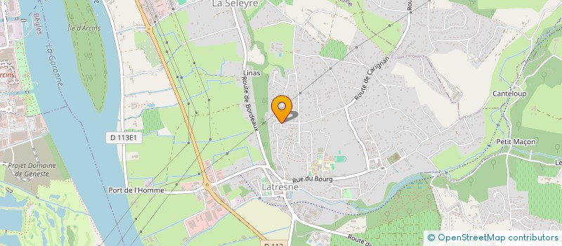 localisation de l'entreprise SCI BORGES PASQUER  LATRESNE