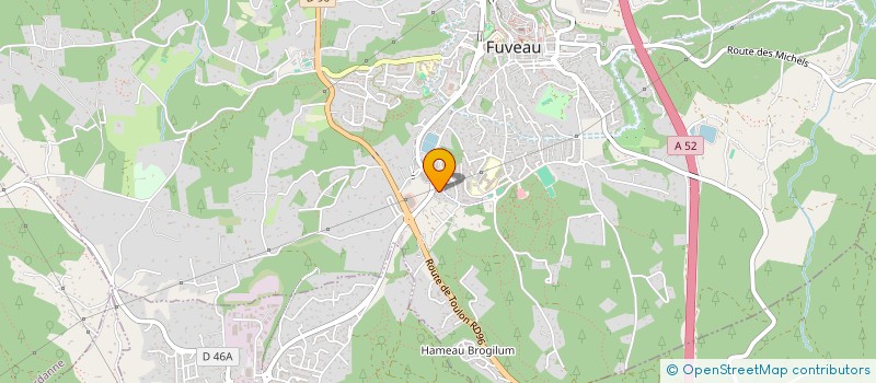 localisation de l'entreprise SCI BORI  FUVEAU