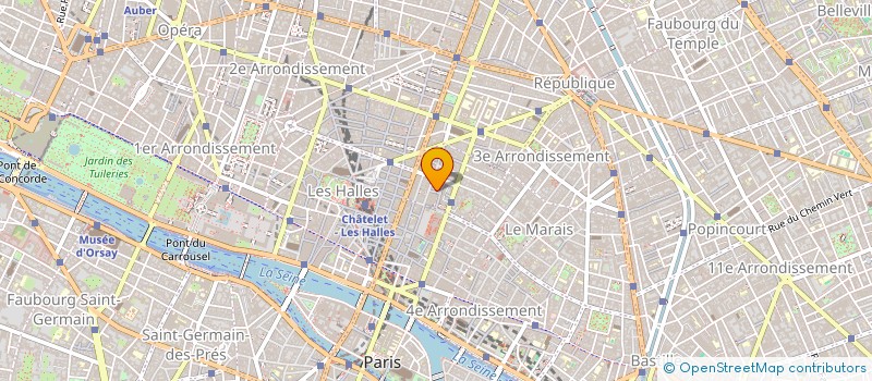 localisation de l'entreprise SCI BORIA  PARIS