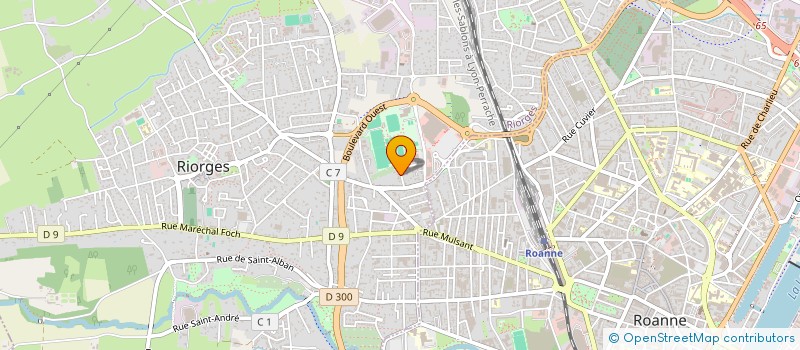 localisation de l'entreprise SCI BORIE à RIORGES