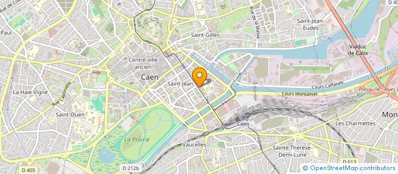 localisation de l'entreprise SCI BORIES  CAEN