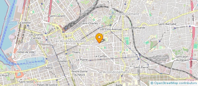 localisation de l'entreprise SCI BORION à MARSEILLE