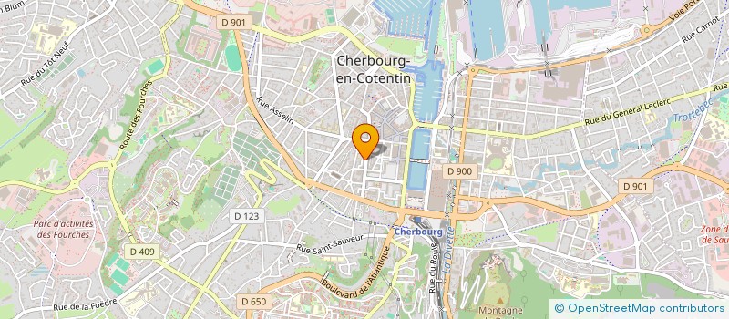 localisation de l'entreprise SCI BORIS à CHERBOURG-EN-COTENTIN