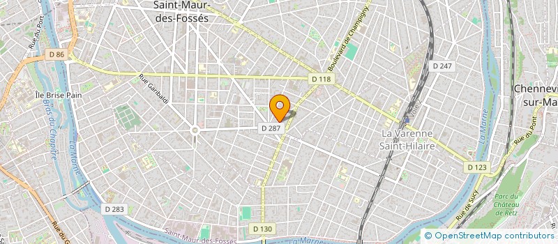 localisation de l'entreprise SCI BORIS à SAINT-MAUR-DES-FOSSES