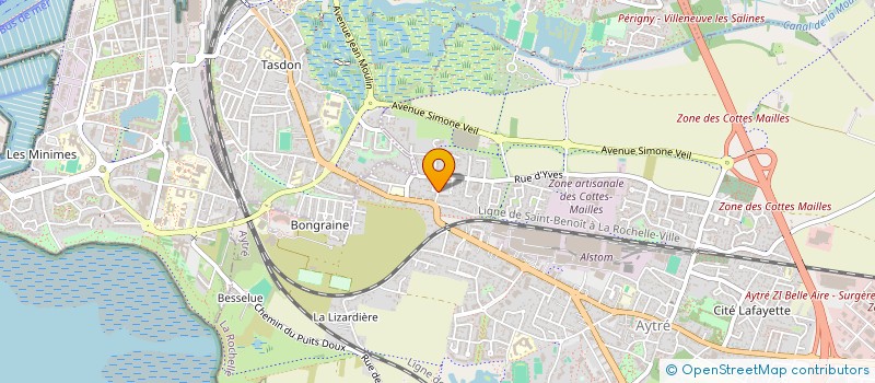 localisation de l'entreprise SCI BORIS ET MARIE  AYTRE