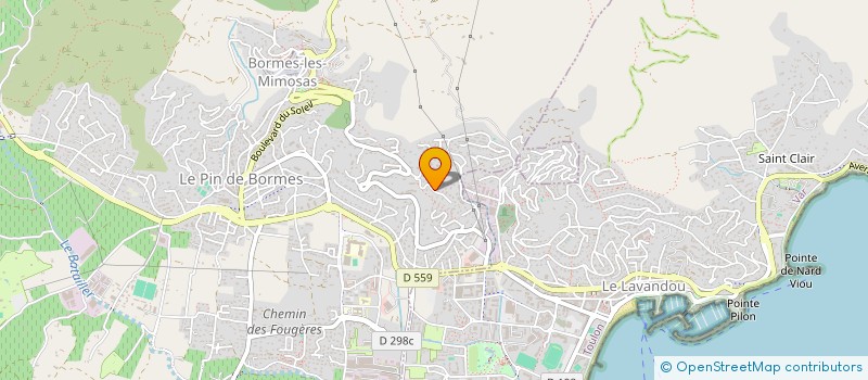 localisation de l'entreprise SCI BORMA-PARIS à BORMES-LES-MIMOSAS