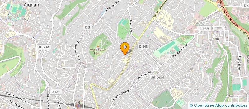 localisation de l'entreprise SCI BORMES LES MIMOSAS à BOIS-GUILLAUME