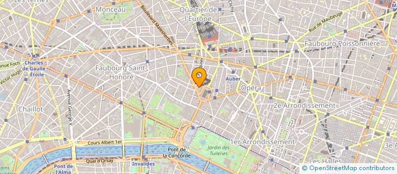 localisation de l'entreprise SCI BORNE AU ROI à PARIS