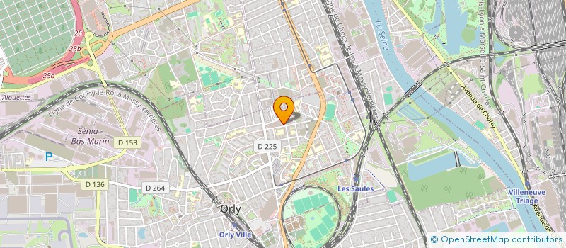 localisation de l'entreprise SCI BORNE HAUTE  ORLY