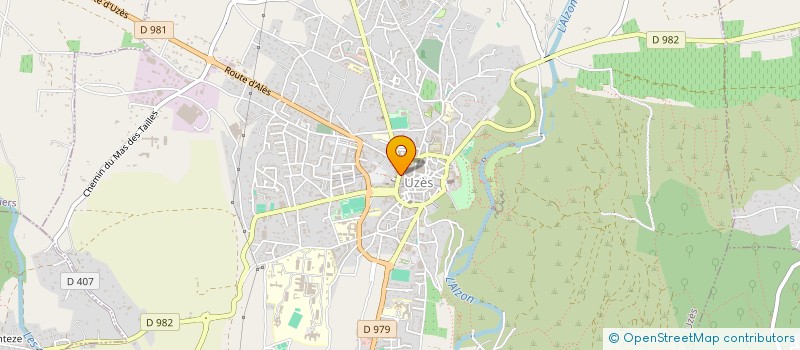 localisation de l'entreprise SCI BORROMEENNE  UZES