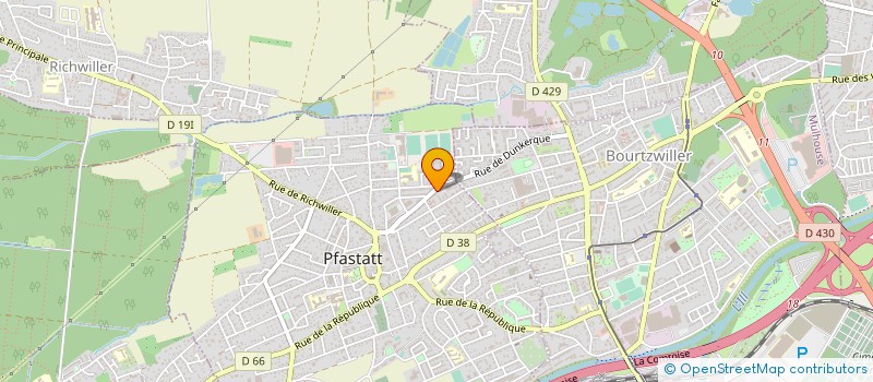 localisation de l'entreprise SCI BORTO  RICHWILLER