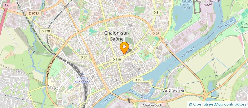 localisation de l'entreprise SCI BORTO  CHALON-SUR-SAONE