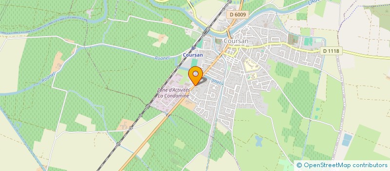 localisation de l'entreprise SCI BOS  COURSAN