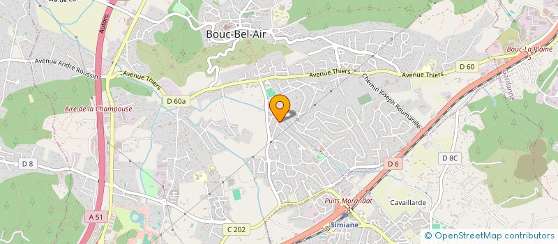 localisation de l'entreprise SCI BOS à BOUC-BEL-AIR
