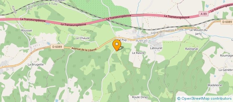 localisation de l'entreprise SCI BOS CURADIS à FOSSEMAGNE