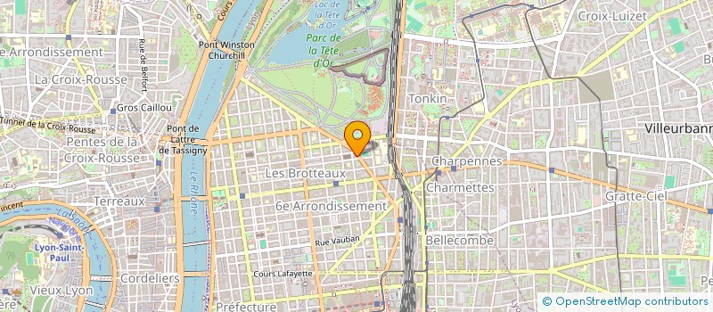 localisation de l'entreprise SCI BOSCA  LYON