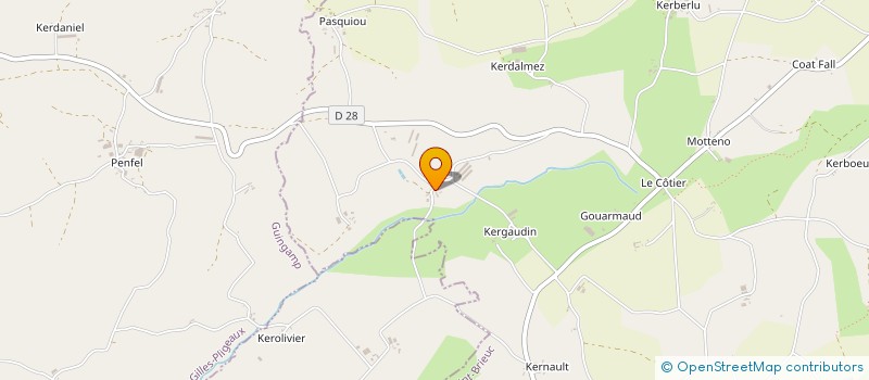 localisation de l'entreprise SCI BOSCHER à LE VIEUX-BOURG