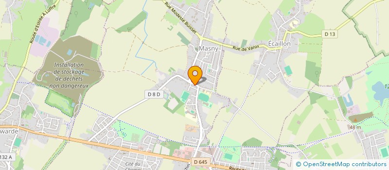 localisation de l'entreprise SCI BOSCO  MASNY