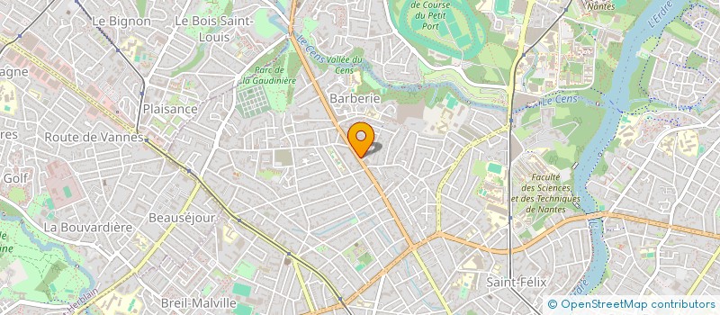 localisation de l'entreprise SCI BOSCO SCHUMANN à NANTES