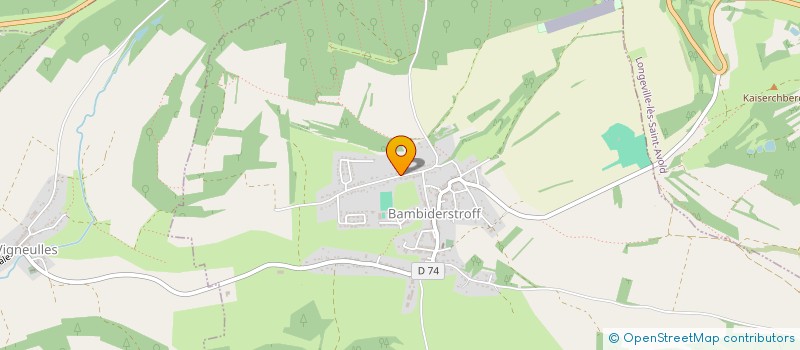 localisation de l'entreprise SCI BOSCUS BERNARDI  BAMBIDERSTROFF