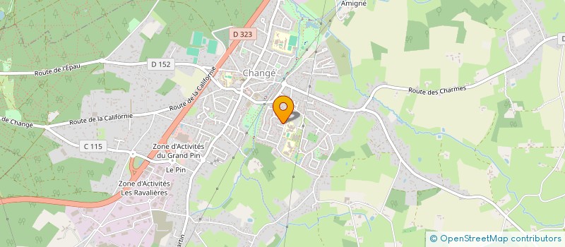 localisation de l'entreprise SCI BOSE  CHANGE