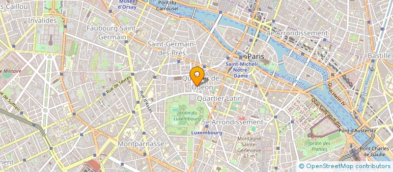 localisation de l'entreprise SCI BOSIO  PARIS