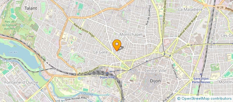 localisation de l'entreprise SCI BOSLO à DIJON