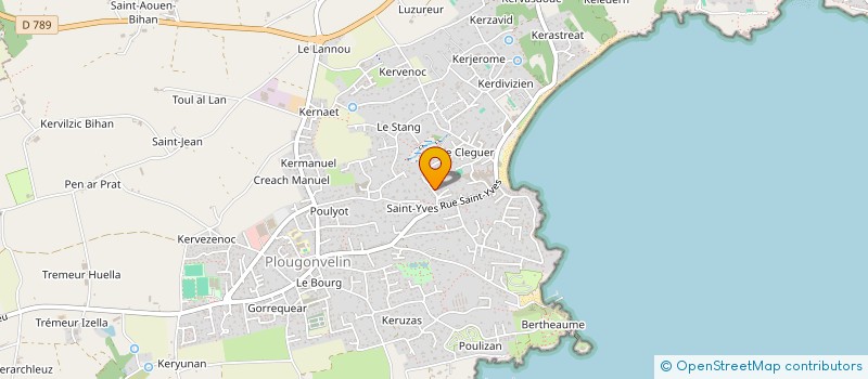 localisation de l'entreprise SCI BOSMEN  LE CONQUET