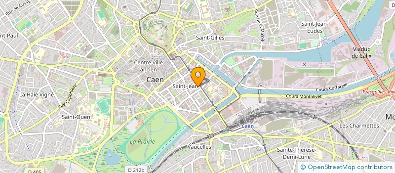 localisation de l'entreprise SCI BOSONE à CAEN