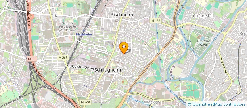 localisation de l'entreprise SCI BOSPHORE SF  SCHILTIGHEIM