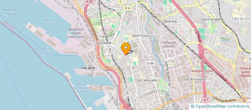 localisation de l'entreprise SCI BOSRA à MARSEILLE