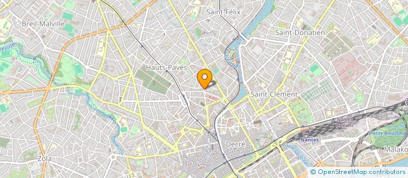 localisation de l'entreprise SCI BOSSE HUGO à NANTES