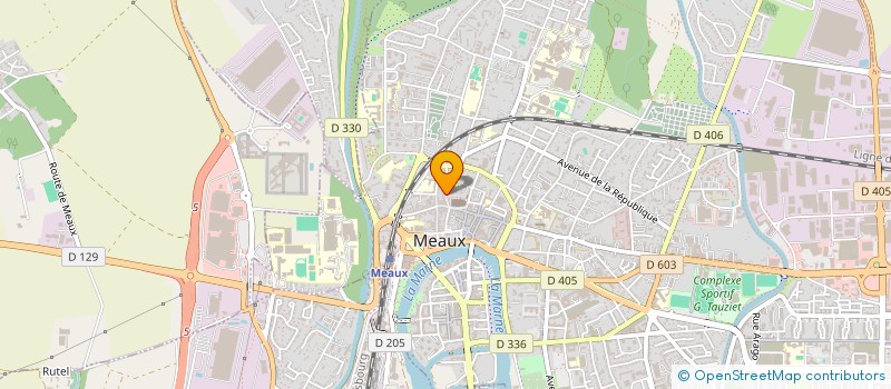 localisation de l'entreprise SCI BOSSUET à MEAUX