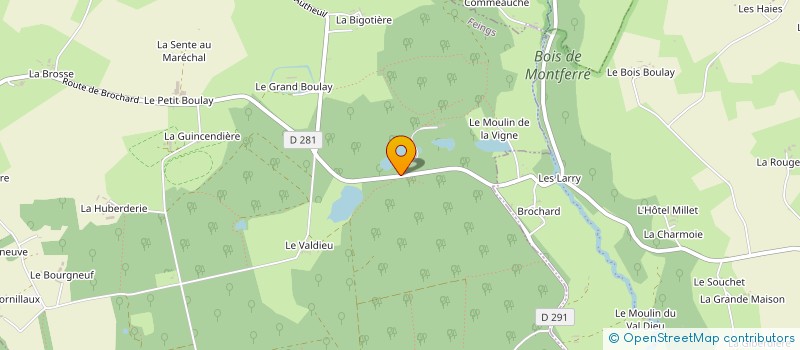 localisation de l'entreprise SCI BOSSUET à SAINT-LANGIS-LES-MORTAGNE