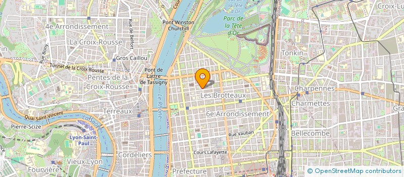 localisation de l'entreprise SCI BOSSUET122  LYON