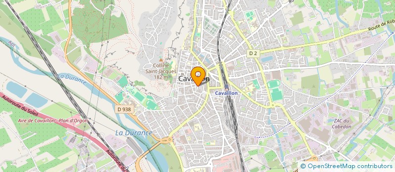 localisation de l'entreprise SCI BOST  CAVAILLON