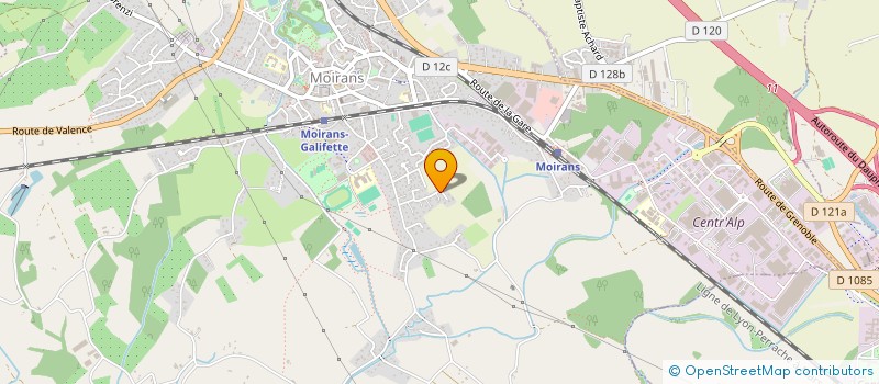 localisation de l'entreprise SCI BOST IMMOBILIER  MOIRANS