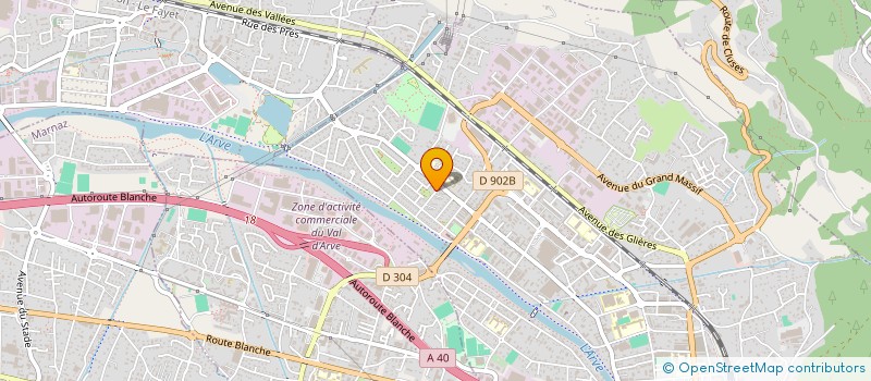 localisation de l'entreprise SCI BOSTAN  CLUSES