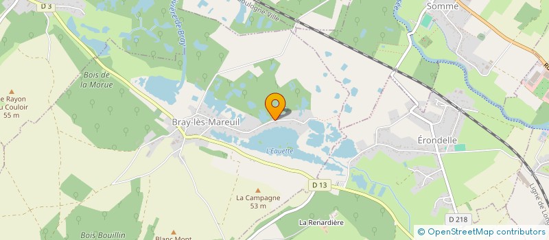 localisation de l'entreprise SCI BOTANIQUE  BRAY-LES-MAREUIL