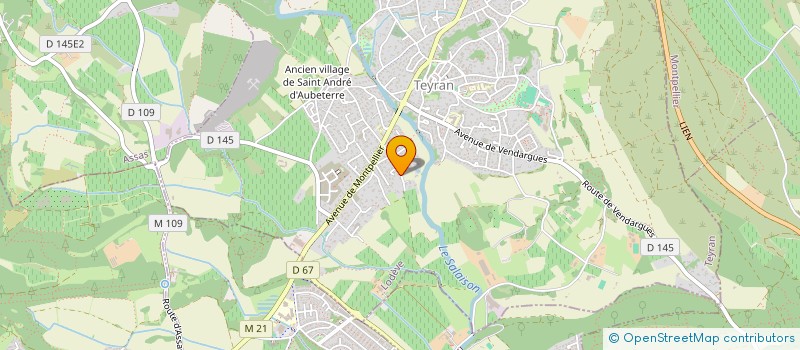 localisation de l'entreprise SCI BOTAVELLA  TEYRAN