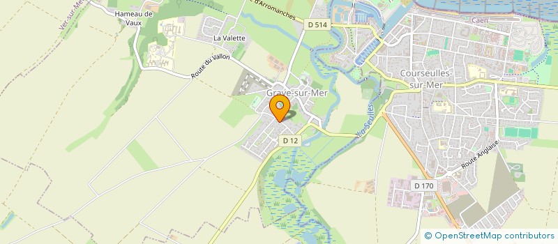 localisation de l'entreprise SCI BOTEL  GRAYE-SUR-MER