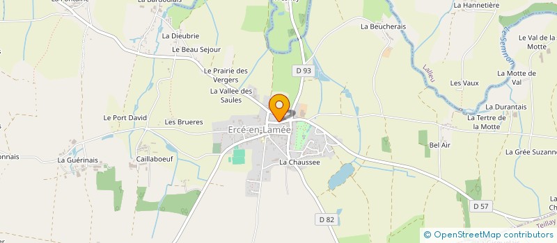 localisation de l'entreprise SCI BOTHEREAU  ERCE-EN-LAMEE