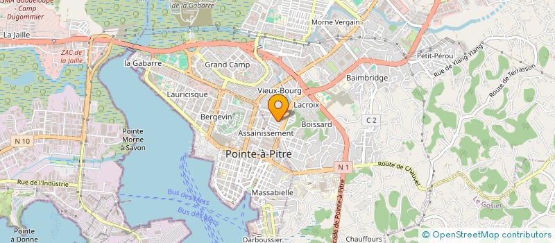 localisation de l'entreprise SCI BOTINO à LES ABYMES